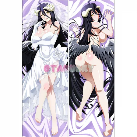 OVERLORD Dakimakura Albedo Body Pillow Case 21