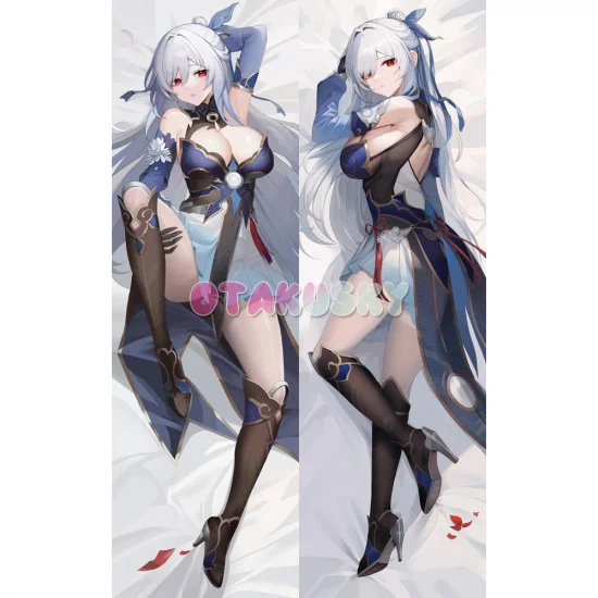 Honkai: Star Rail Dakimakura Jingliu Body Pillow Case 19 - Click Image to Close