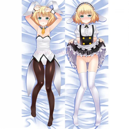 Is The Order a Rabbit Dakimakura Syaro Kirima Body Pillow Case 02