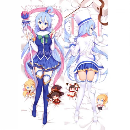 KonoSuba Dakimakura Aqua Body Pillow Case 08