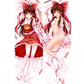 Touhou Project Dakimakura Reimu Hakurei Body Pillow Case 06