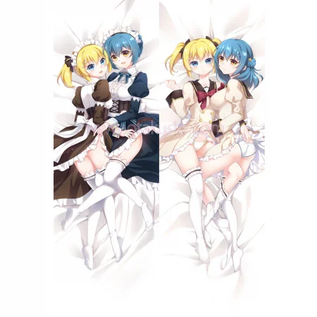 Battle Girl High School Dakimakura Kanon Kougami Shiho Kunieda Body Pillow Case