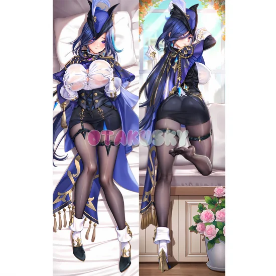 Genshin Impact Dakimakura Clorinde Body Pillow Case - Click Image to Close