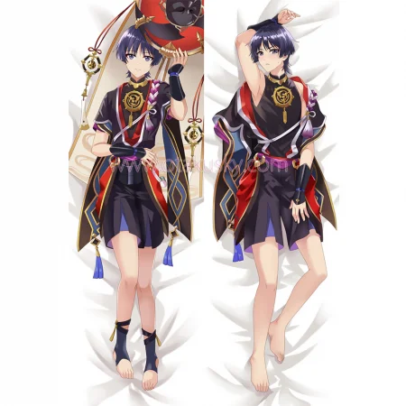 Genshin Impact Dakimakura Scaramouche Body Pillow Case