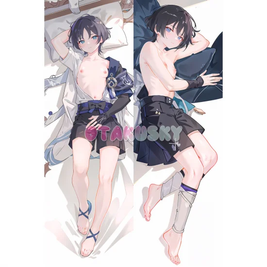 Genshin Impact Dakimakura Wanderer Body Pillow Case 12 - Click Image to Close