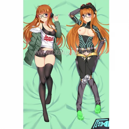 Persona 5 Dakimakura Futaba Sakura Body Pillow Case 05