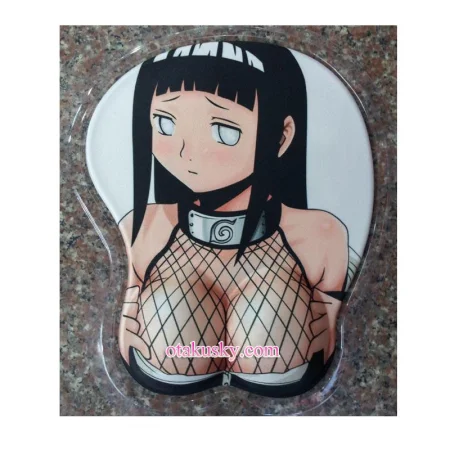 Naruto Hinata Hyuga Anime 3D Mouse Pads