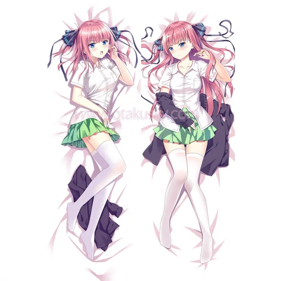 The Quintessential Quintuplets Dakimakura Nakano Nino Body Pillow Case 07 - Click Image to Close