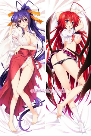 High School DXD Dakimakura Akeno Himejima Rias Gremory Body Pillow Case 02