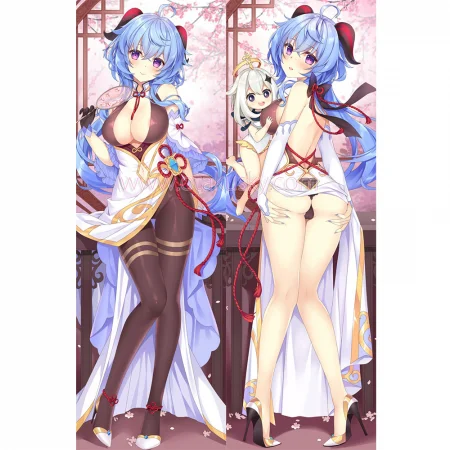 Genshin Impact Dakimakura Ganyu Body Pillow Case 24