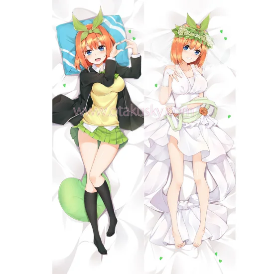 The Quintessential Quintuplets Dakimakura Nakano Yotsuba Body Pillow Case 04 - Click Image to Close