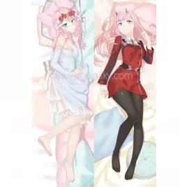 DARLING in the FRANXX Dakimakura Zero Two 02 Body Pillow Case 14