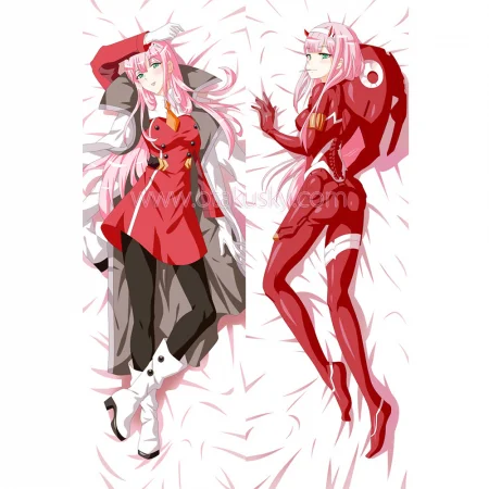 DARLING in the FRANXX Dakimakura Zero Two 02 Body Pillow Case 09