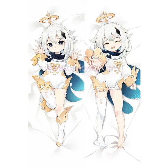 Genshin Impact Dakimakura Paimon Body Pillow Case - Click Image to Close