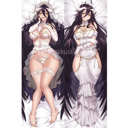 OVERLORD Dakimakura Albedo Body Pillow Case 15