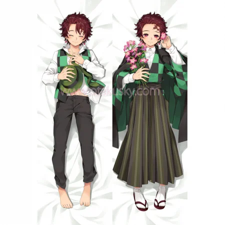 Demon Slayer Dakimakura Kamado Tanjirou Body Pillow Case 03