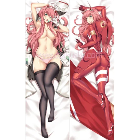 DARLING in the FRANXX Dakimakura Zero Two 02 Body Pillow Case 04