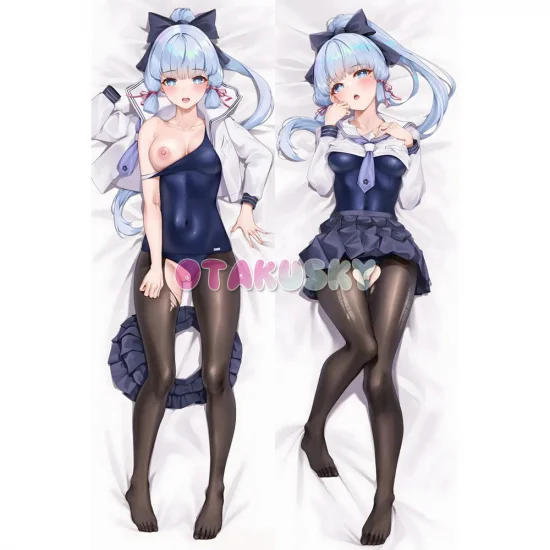 Genshin Impact Dakimakura Kamisato Ayaka Body Pillow Case 49 - Click Image to Close