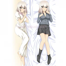 Girls und Panzer Dakimakura Erika Itsumi Body Pillow Case 02