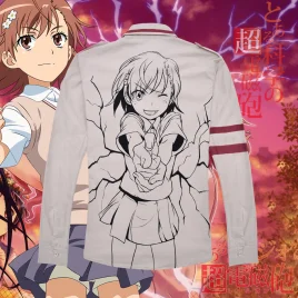 A Certain Magical Index Mikoto Misaka Full Print Pure Cotton Shirt