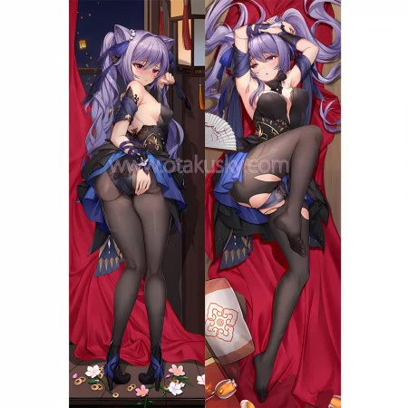 Genshin Impact Dakimakura Keqing Kokusei Body Pillow Case 31