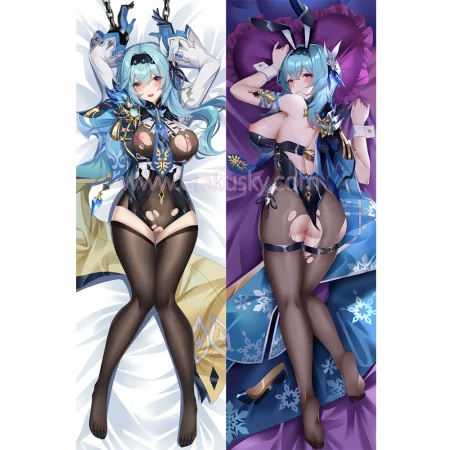 Genshin Impact Dakimakura Eula Lawrence Body Pillow Case 14