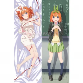 The Quintessential Quintuplets Dakimakura Nakano Yotsuba Body Pillow Case 03