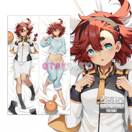 Mobile Suit Gundam : The Witch from Mercury Dakimakura Suletta Mercury Body Pillow Case 07