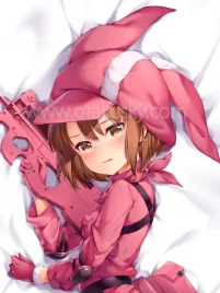 Sword Art Online GGO Dakimakura Llenn Body Pillow Case 03