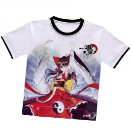 Touhou Project Reimu Hakurei White T-Shirt