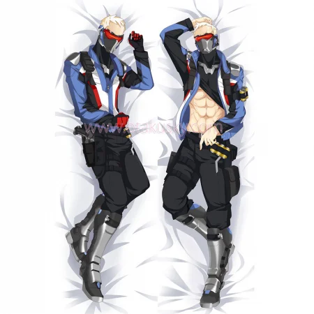 Overwatch OW Dakimakura Soldier: 76 Body Pillow Case 02