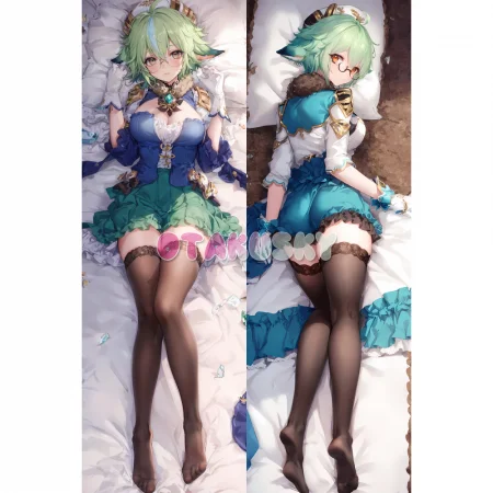 Genshin Impact Dakimakura Sucrose Body Pillow Case 06