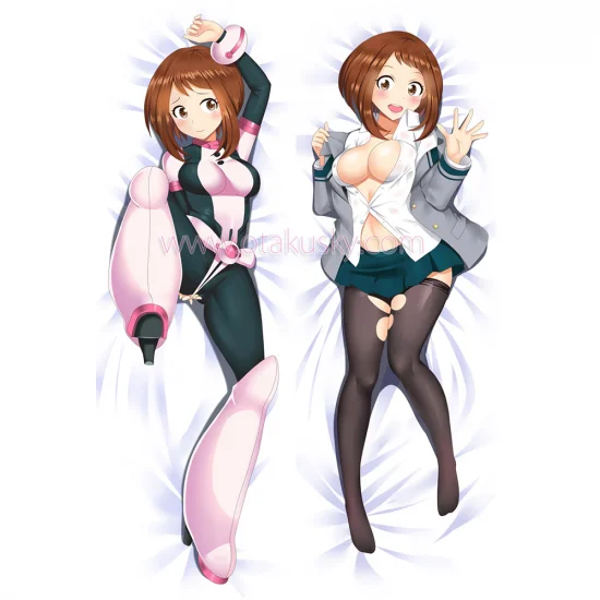 My Hero Academia Dakimakura Uraraka Ochaco Body Pillow Case 02 - Click Image to Close