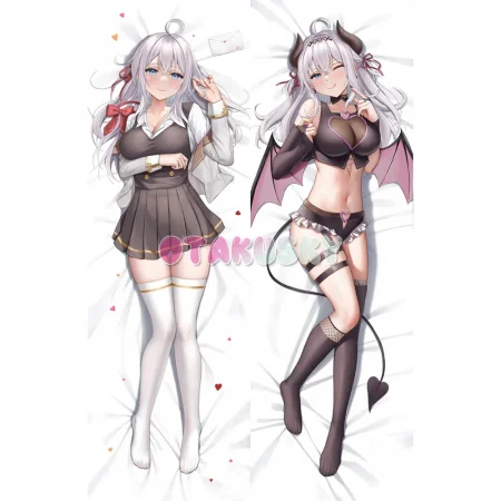 Alya Sometimes Hides Her Feelings in Russian Dakimakura Alisa Mikhailovna Kujou Body Pillow Case 19