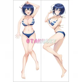 Dolphin Wave Dakimakura Michiru Tojo Body Pillow Case