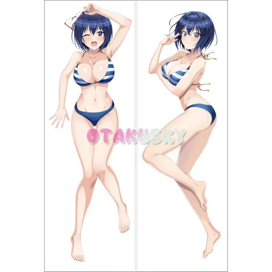 Dolphin Wave Dakimakura Michiru Tojo Body Pillow Case - Click Image to Close