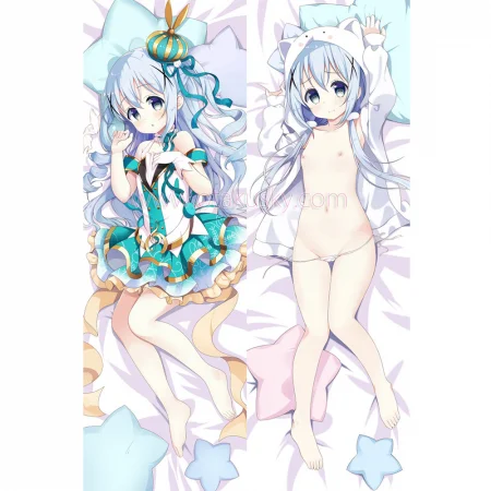 Is The Order a Rabbit Dakimakura Kafuu Chino Body Pillow Case 26