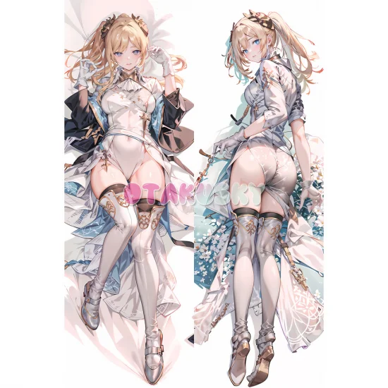 NieR:Automata Dakimakura Commander White Body Pillow Case - Click Image to Close