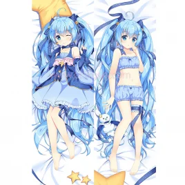 Vocaloid Dakimakura Dakimakura Snow Girl Body Pillow Case 06