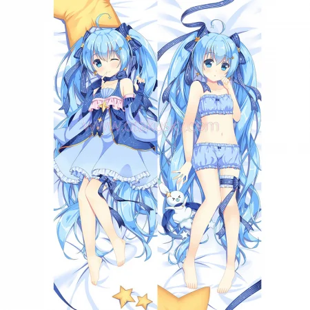 Vocaloid Dakimakura Dakimakura Snow Girl Body Pillow Case 06