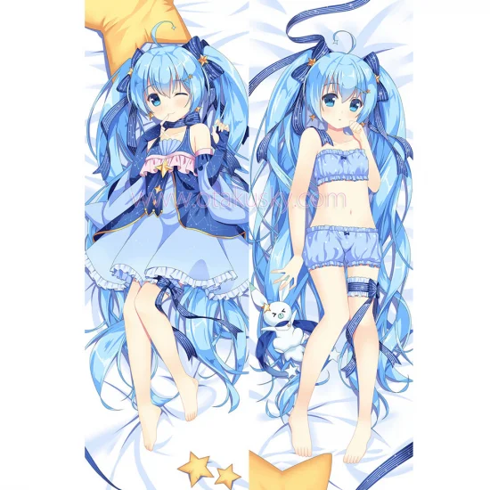 Vocaloid Dakimakura Dakimakura Snow Girl Body Pillow Case 06 - Click Image to Close