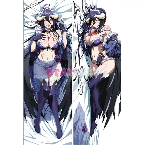 OVERLORD Dakimakura Albedo Body Pillow Case 20 - Click Image to Close