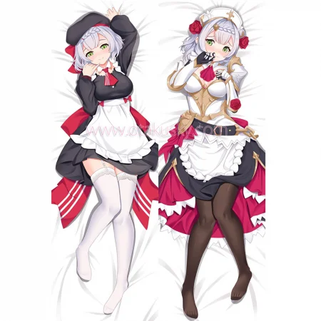 Genshin Impact Dakimakura Noelle Body Pillow Case 03