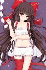 Touhou Project Dakimakura Reimu Hakurei Body Pillow Case