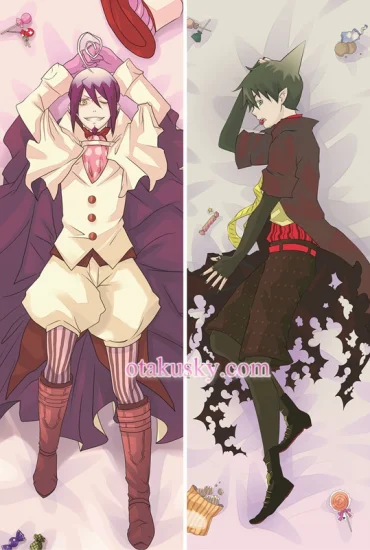 Ao no Exorcist Dakimakura Rin Okumura Pheles Body Pillow Case - Click Image to Close