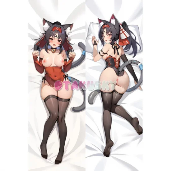 Zenless Zone Zero Dakimakura Nekomiya Mana Body Pillow Case 02 - Click Image to Close