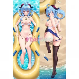 Genshin Impact Dakimakura Ganyu Body Pillow Case 43