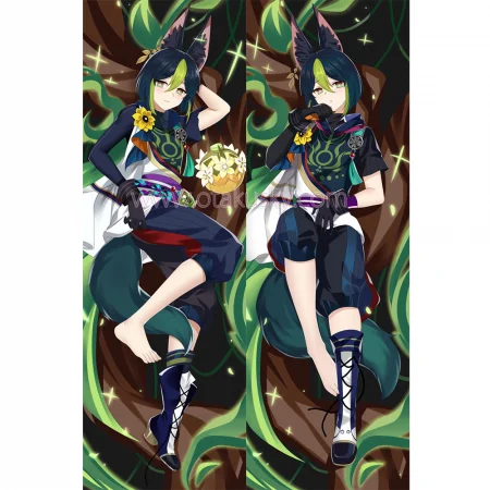 Genshin Impact Dakimakura Tighnari Body Pillow Case