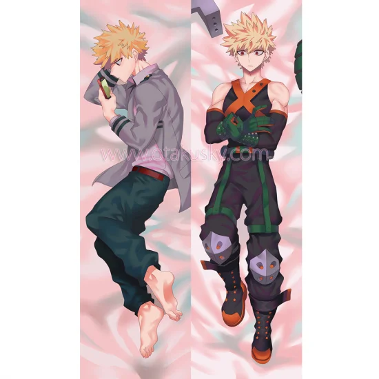 My Hero Academia Dakimakura Katsuki Bakugo Body Pillow Case 04 - Click Image to Close