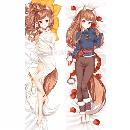 Spice and Wolf Dakimakura Holo Body Pillow Case